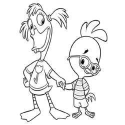 Coloring page: Chicken Little (Animation Movies) #72942 - Free Printable Coloring Pages