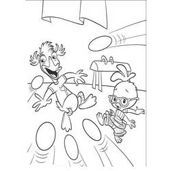 Coloring page: Chicken Little (Animation Movies) #72957 - Free Printable Coloring Pages