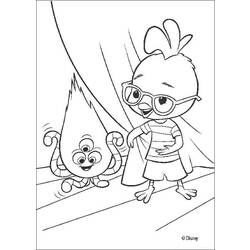 Coloring page: Chicken Little (Animation Movies) #72965 - Free Printable Coloring Pages