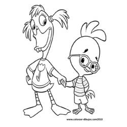 Coloring page: Chicken Little (Animation Movies) #72990 - Free Printable Coloring Pages