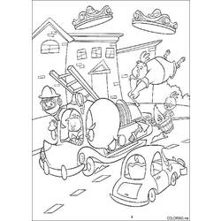 Coloring page: Chicken Little (Animation Movies) #73001 - Free Printable Coloring Pages