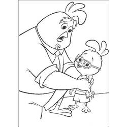 Coloring page: Chicken Little (Animation Movies) #73055 - Free Printable Coloring Pages