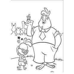 Coloring page: Chicken Little (Animation Movies) #73073 - Free Printable Coloring Pages