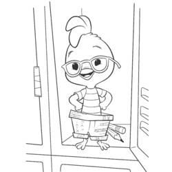 Coloring page: Chicken Little (Animation Movies) #73077 - Free Printable Coloring Pages