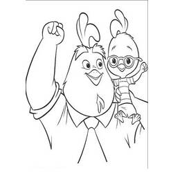 Coloring page: Chicken Little (Animation Movies) #73095 - Free Printable Coloring Pages