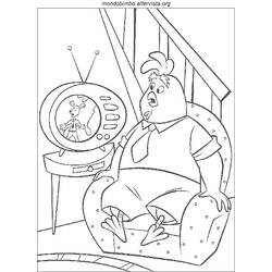 Coloring page: Chicken Little (Animation Movies) #73102 - Free Printable Coloring Pages