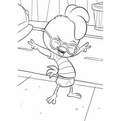 Coloring page: Chicken Little (Animation Movies) #73113 - Free Printable Coloring Pages