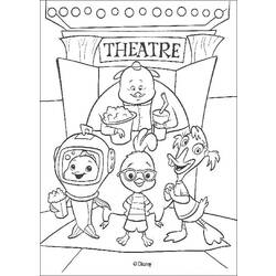 Coloring page: Chicken Little (Animation Movies) #73135 - Free Printable Coloring Pages