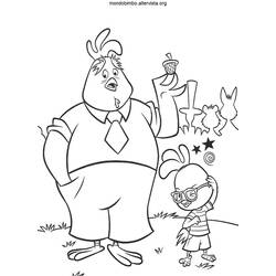Coloring page: Chicken Little (Animation Movies) #73199 - Free Printable Coloring Pages