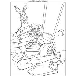 Coloring page: Chicken Little (Animation Movies) #73237 - Free Printable Coloring Pages
