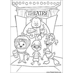 Coloring page: Chicken Little (Animation Movies) #73268 - Printable coloring pages