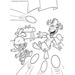 Coloring page: Chicken Little (Animation Movies) #73283 - Free Printable Coloring Pages