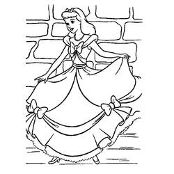 Coloring page: Cinderella (Animation Movies) #129484 - Free Printable Coloring Pages