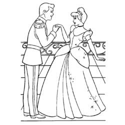 Coloring page: Cinderella (Animation Movies) #129488 - Free Printable Coloring Pages