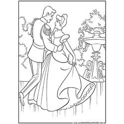 Coloring page: Cinderella (Animation Movies) #129506 - Free Printable Coloring Pages