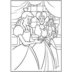 Coloring page: Cinderella (Animation Movies) #129532 - Printable coloring pages