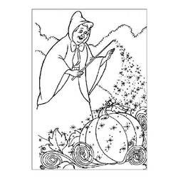 Coloring page: Cinderella (Animation Movies) #129535 - Free Printable Coloring Pages