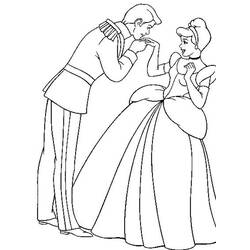 Coloring page: Cinderella (Animation Movies) #129539 - Free Printable Coloring Pages