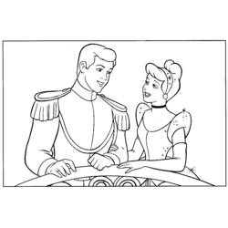 Coloring page: Cinderella (Animation Movies) #129540 - Free Printable Coloring Pages