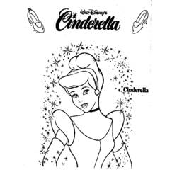 Coloring page: Cinderella (Animation Movies) #129555 - Free Printable Coloring Pages