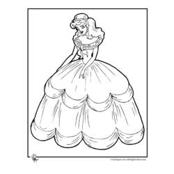 Coloring page: Cinderella (Animation Movies) #129556 - Free Printable Coloring Pages