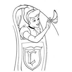 Coloring page: Cinderella (Animation Movies) #129568 - Free Printable Coloring Pages