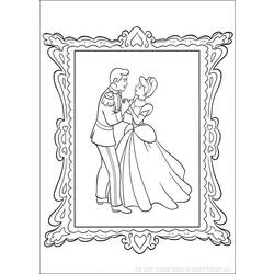 Coloring page: Cinderella (Animation Movies) #129592 - Free Printable Coloring Pages