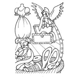 Coloring page: Cinderella (Animation Movies) #129595 - Free Printable Coloring Pages