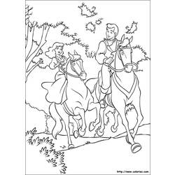 Coloring page: Cinderella (Animation Movies) #129611 - Free Printable Coloring Pages