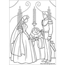 Coloring page: Cinderella (Animation Movies) #129617 - Free Printable Coloring Pages