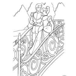 Coloring page: Cinderella (Animation Movies) #129639 - Free Printable Coloring Pages