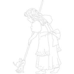 Coloring page: Cinderella (Animation Movies) #129671 - Free Printable Coloring Pages