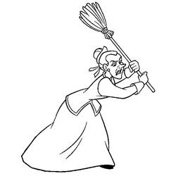 Coloring page: Cinderella (Animation Movies) #129689 - Free Printable Coloring Pages