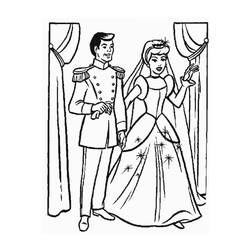Coloring page: Cinderella (Animation Movies) #129699 - Free Printable Coloring Pages