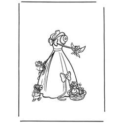 Coloring page: Cinderella (Animation Movies) #129704 - Free Printable Coloring Pages