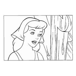 Coloring page: Cinderella (Animation Movies) #129715 - Free Printable Coloring Pages