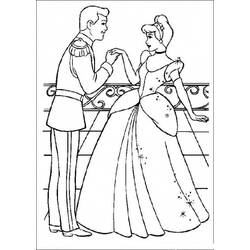 Coloring page: Cinderella (Animation Movies) #129717 - Free Printable Coloring Pages