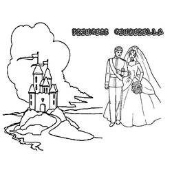 Coloring page: Cinderella (Animation Movies) #129718 - Free Printable Coloring Pages