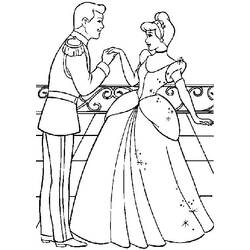 Coloring page: Cinderella (Animation Movies) #129745 - Free Printable Coloring Pages