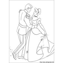 Coloring page: Cinderella (Animation Movies) #129748 - Free Printable Coloring Pages
