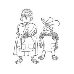 Coloring page: Coco Disney (Animation Movies) #185261 - Free Printable Coloring Pages