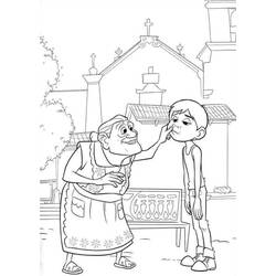 Coloring page: Coco Disney (Animation Movies) #185269 - Free Printable Coloring Pages