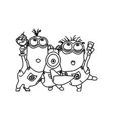 Coloring page: Despicable me (Animation Movies) #130333 - Printable coloring pages