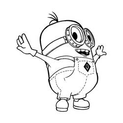Coloring page: Despicable me (Animation Movies) #130336 - Printable coloring pages