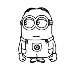 Coloring page: Despicable me (Animation Movies) #130341 - Printable coloring pages