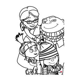 Coloring page: Despicable me (Animation Movies) #130344 - Printable coloring pages
