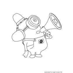 Coloring page: Despicable me (Animation Movies) #130365 - Free Printable Coloring Pages