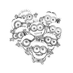 Coloring page: Despicable me (Animation Movies) #130366 - Printable coloring pages