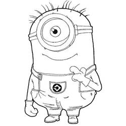 Coloring page: Despicable me (Animation Movies) #130367 - Printable coloring pages