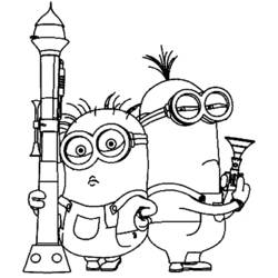 Coloring page: Despicable me (Animation Movies) #130373 - Printable coloring pages